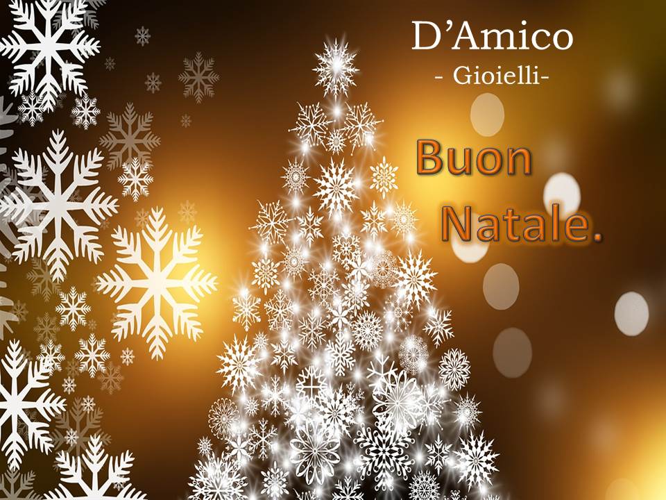 Buon Natale Amico.D Amico Gioielli Buon Natale